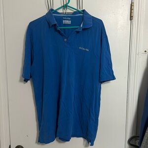 Columbia Omni-wick advanced evaporation blue polo men’s xl extra large
